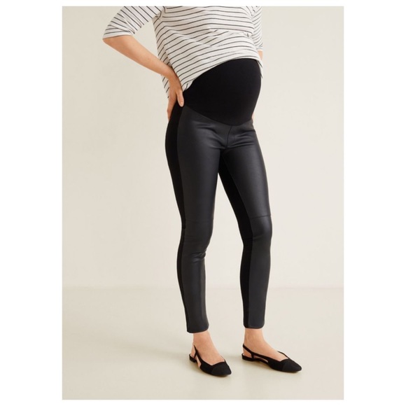Ingrid Isabel Faux Leather Maternity 